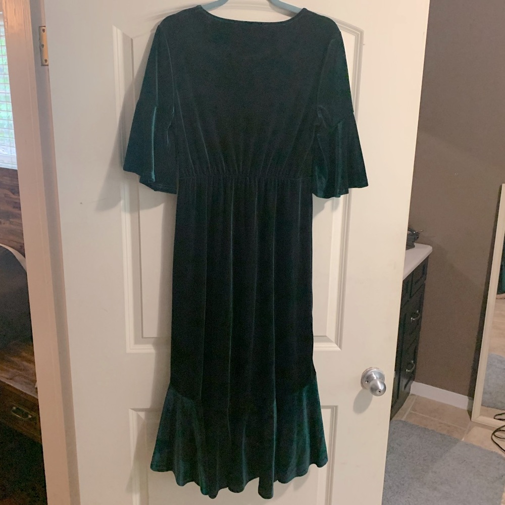 Emerald Green Dress